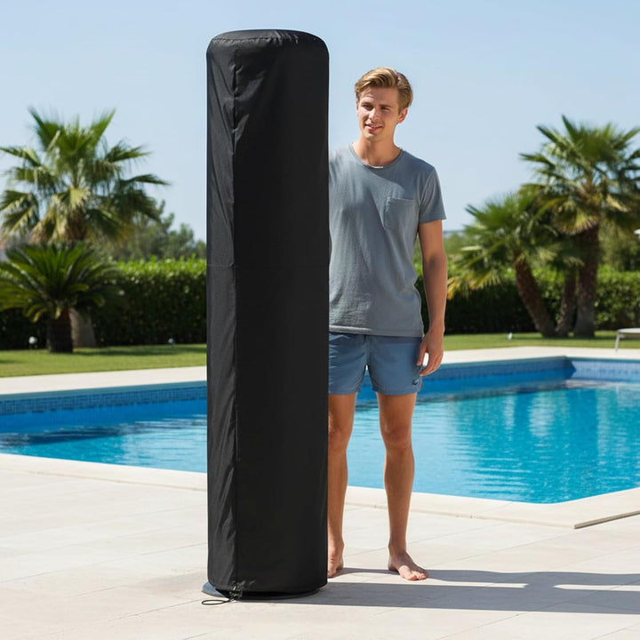 Schutzhülle für Solardusche, 66,3 x 220 cm, wasserdichter Schutz, 420D Oxford-Stoff, wasserdicht, UV