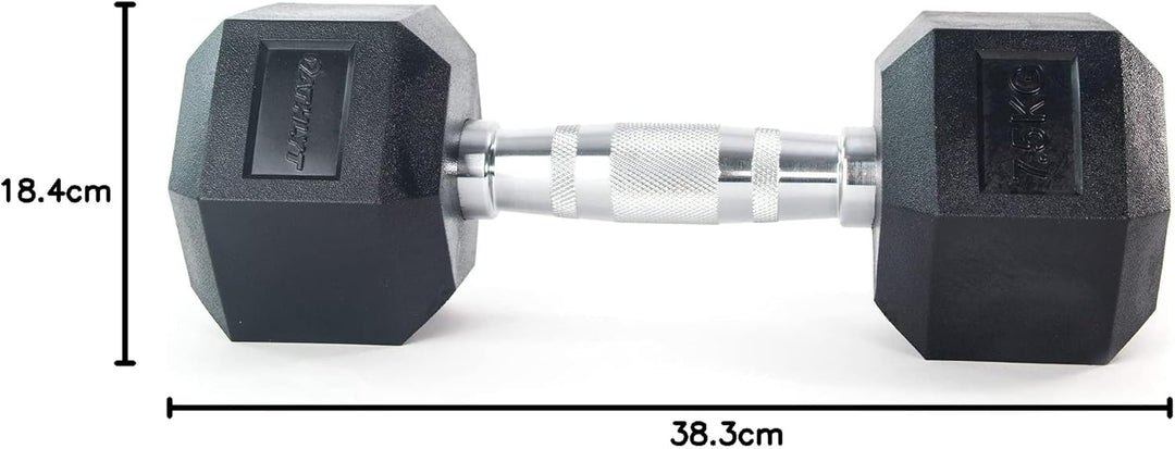 Athlyt - Hex Dumbbell 22.5 Kilogramm, 22.5 Kilogramm