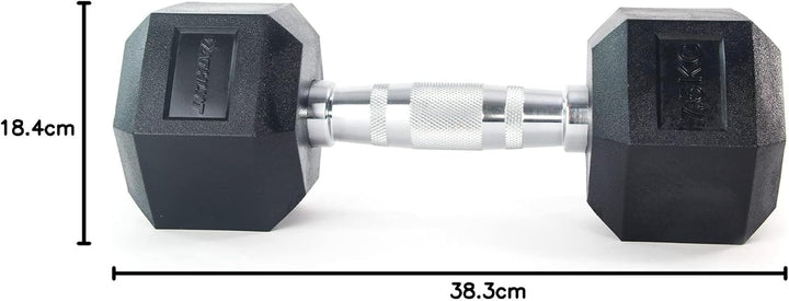 Athlyt - Hex Dumbbell 22.5 Kilogramm, 22.5 Kilogramm