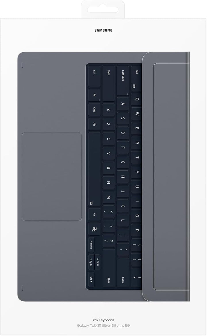 Samsung Pro Keyboard EF-DX935 für das Galaxy Tab S11 Ultra mit QWERTZ-Tastatur, grosses Trackpad, AI