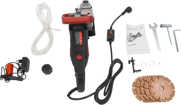 4800W Mauernutfräse Maschine mit Diamantlegierungsklingen, Einstellbarer Schlitz Elektrische Wand-Sc