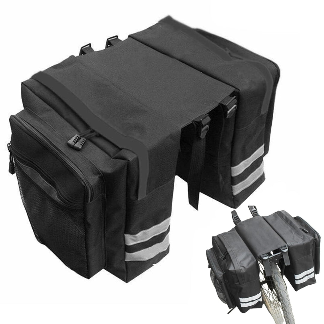 Packtaschen Fahrrad, Fahrradtasche Gepäckträger, Satteltaschen für Fahrrad Gepäckträger, Pannier Rac
