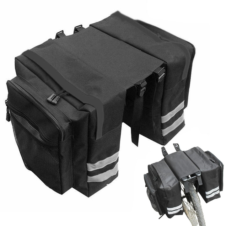 Packtaschen Fahrrad, Fahrradtasche Gepäckträger, Satteltaschen für Fahrrad Gepäckträger, Pannier Rac