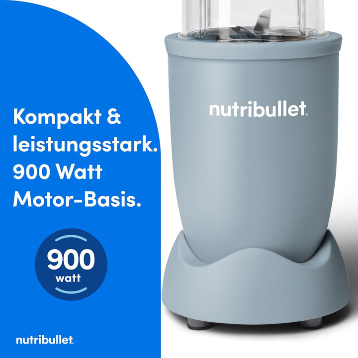 Nutribullet Pro 900 Smoothie Maker, Multifunktions-, Obst- & Gemüsemixer, kompaktes Design, einfache