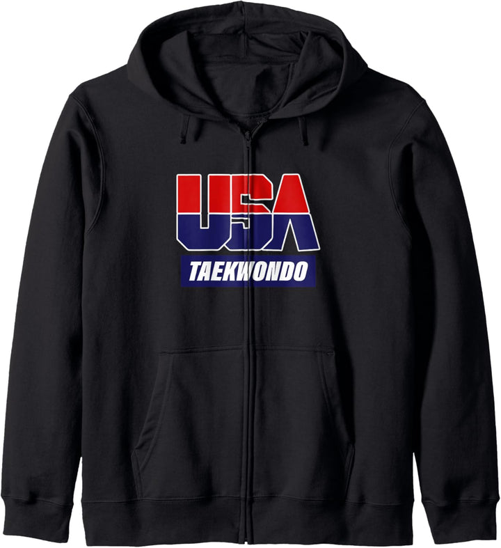 Taekwondo, Kampfsport 2021 USA Team Kapuzenjacke