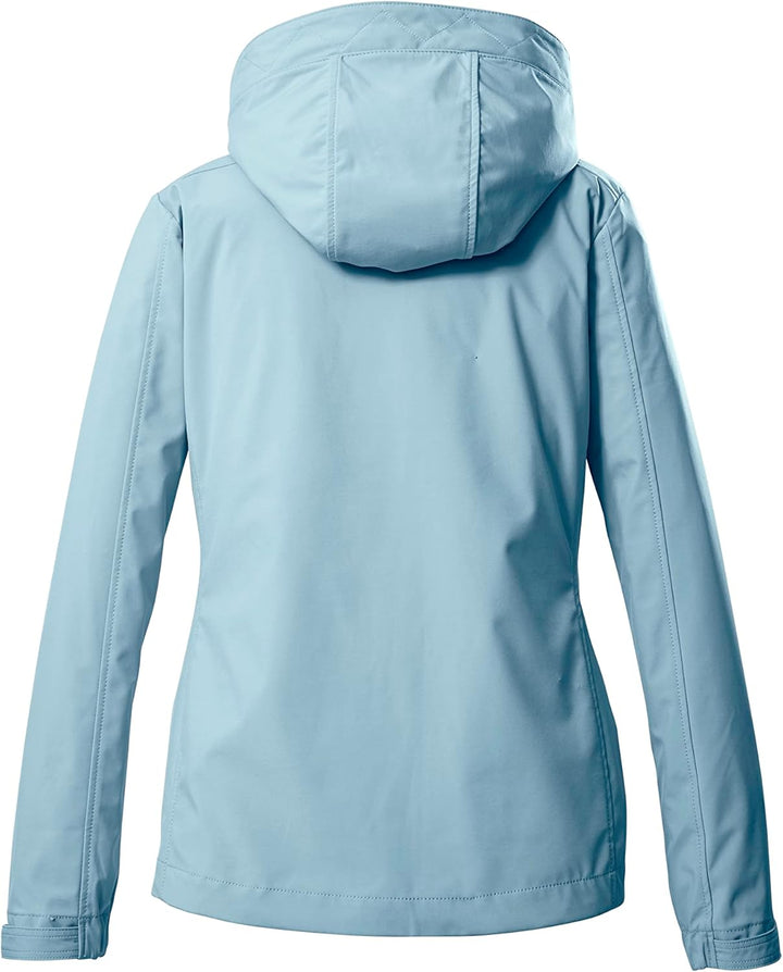G.I.G.A. DX Damen Gs 97 Wmn Sftshll Jckt Softshelljacke/Outdoorjacke mit Kapuze 46 hellblau, 46 hell