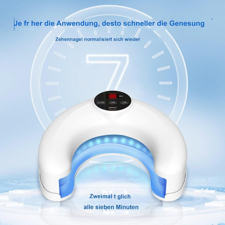 Tragbares Nagel Lasergerät, Lichttherapiegerät zur Nagelpflege und -reinigung, Heimnutzung Nagelpfle