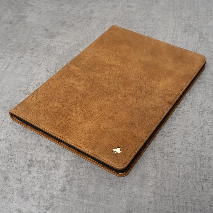 Porter Riley - Lederhülle für iPad Mini 6 (2021) 8,3 Zoll. Premium Echtleder Standhülle/Cover/Flip (