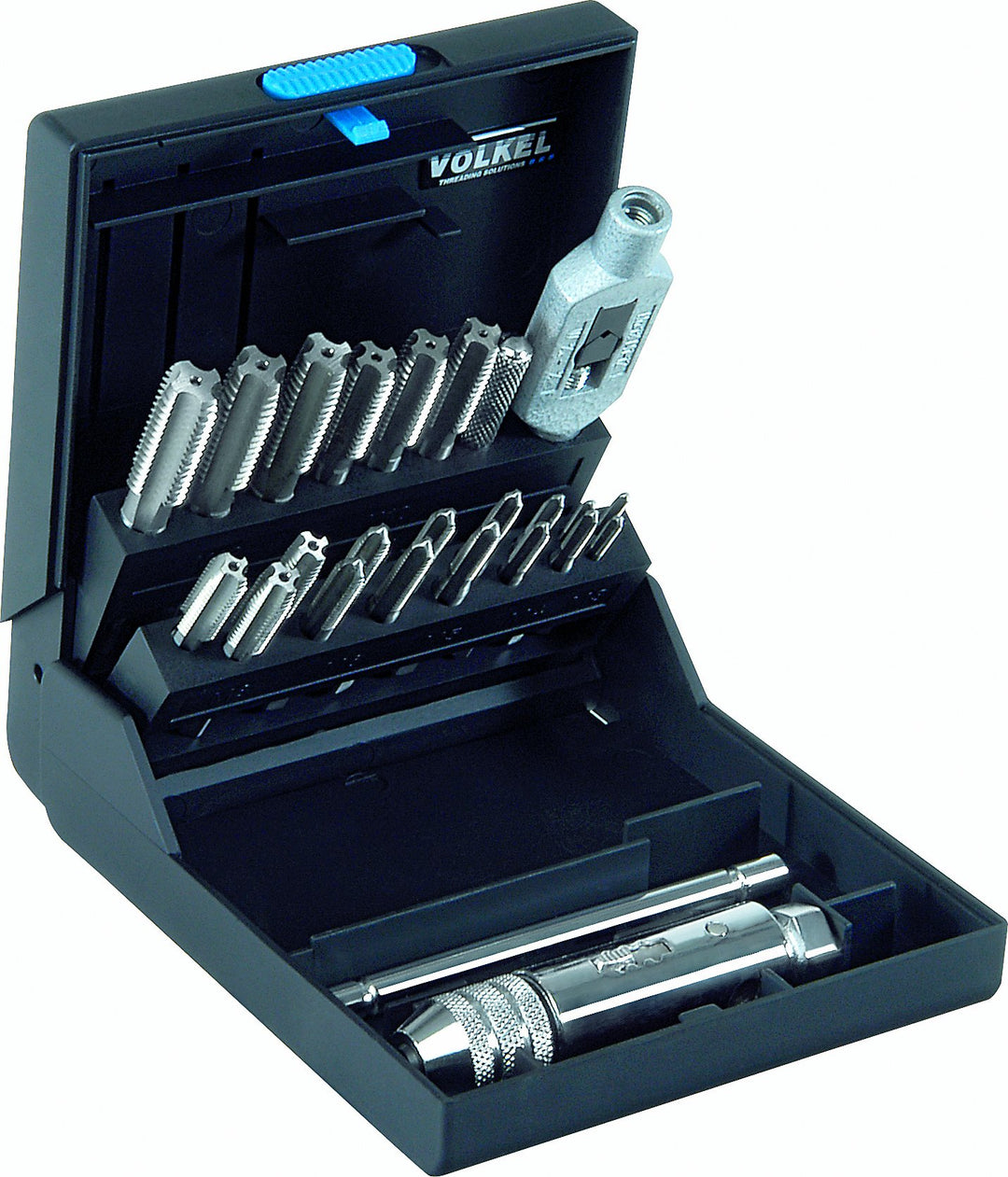 Völkel 47085 HSS-Handgewindebohrer-Set, 3-12 mm
