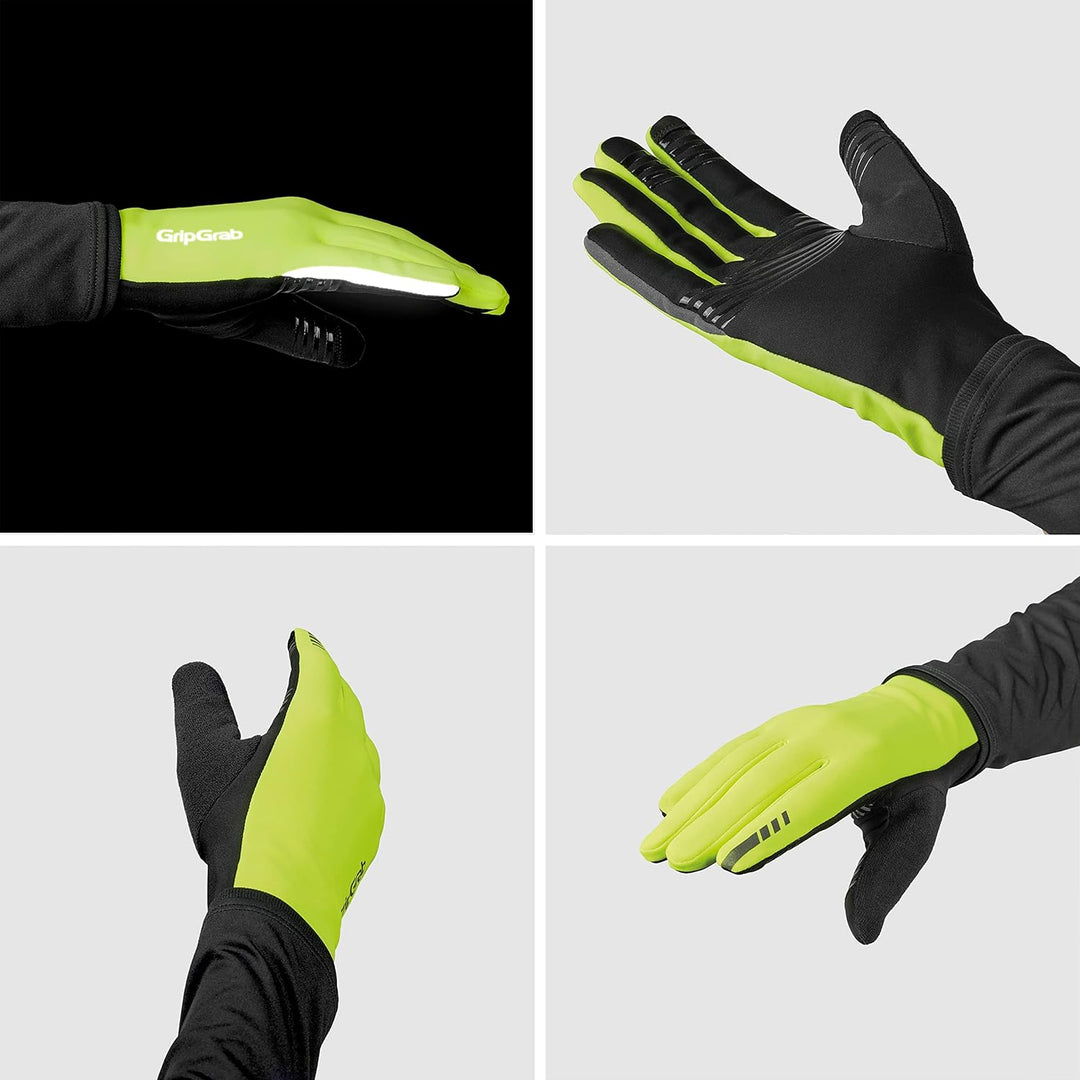 GripGrab Insulator 2 Frühling Herbst Übergangshandschuhe Dünne Langfinger Fahrradhandschuhe Winter U