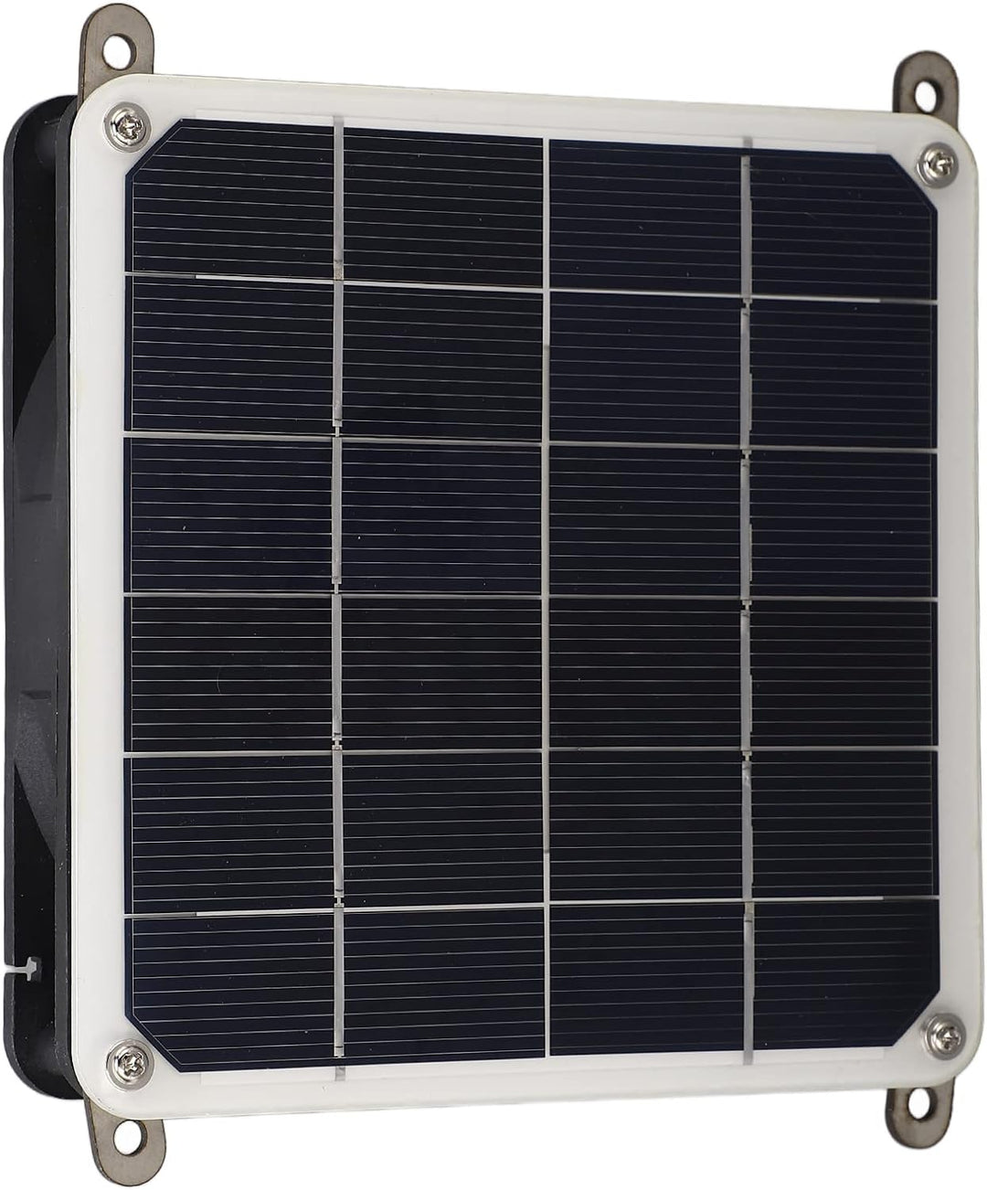 Solarpanel-Ventilator-Set, Vielseitig Einsetzbar, 20 W, Leise, Klein, Einfache Installation, für den