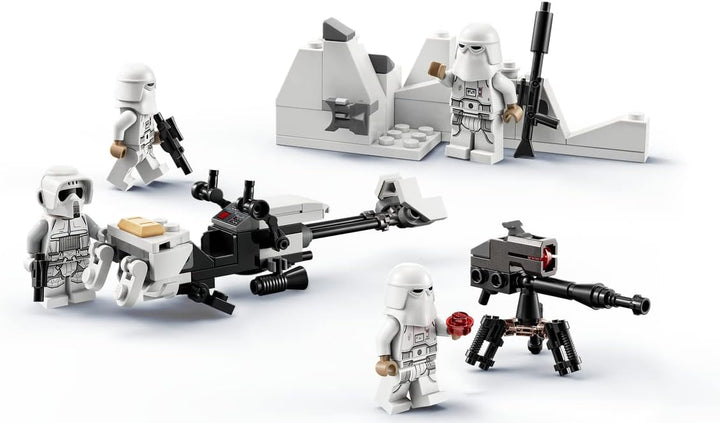 Lego Set: Star Wars Snowtrooper Battle Pack 75320 + Star Wars 30495 at-ST (Polybag)