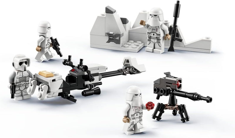 Lego Set: Star Wars Snowtrooper Battle Pack 75320 + Star Wars 30495 at-ST (Polybag)