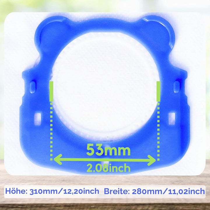 20 Staubsaugerbeutel für Rowenta Staubsauger RO3953EA Compact Power, RO3950- RO3980, RO 3950 Parquet