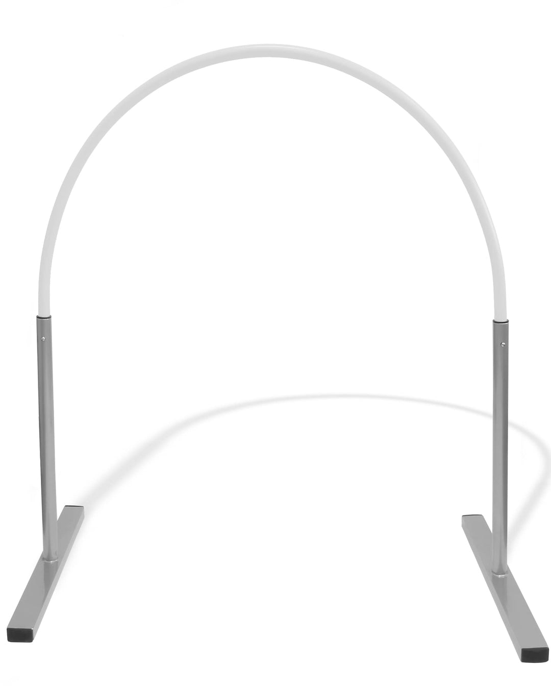 Hoopers Hoop mit Aluminiumfüssen und flexiblem Steckbogen, stabil & VDH-konform, Bogenfarbe Weiss, w