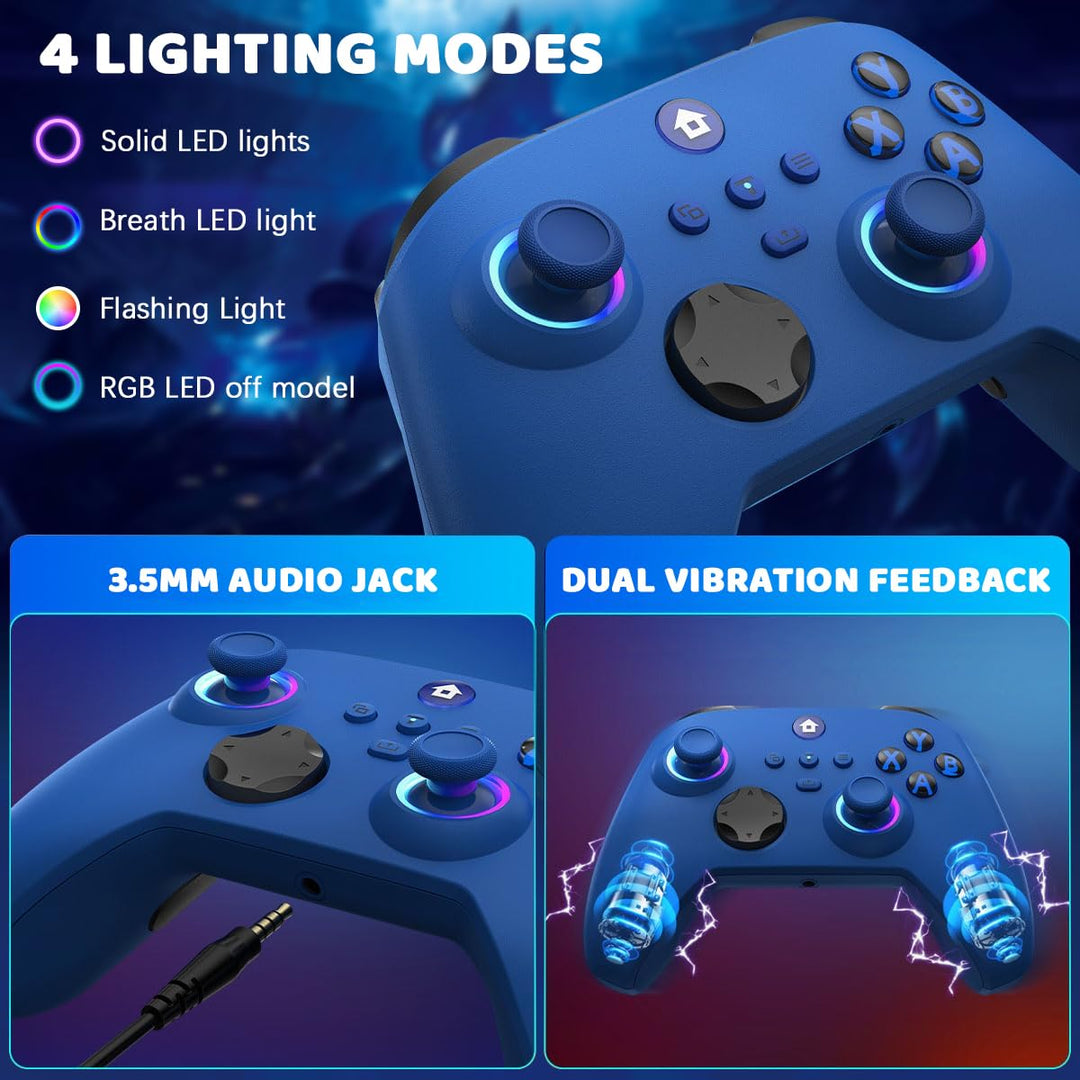 Lampelc Xbox One Controller, Xbox Wireless Controller für Xbox Series X&S/Xbox One/Elite/Windows 7/8