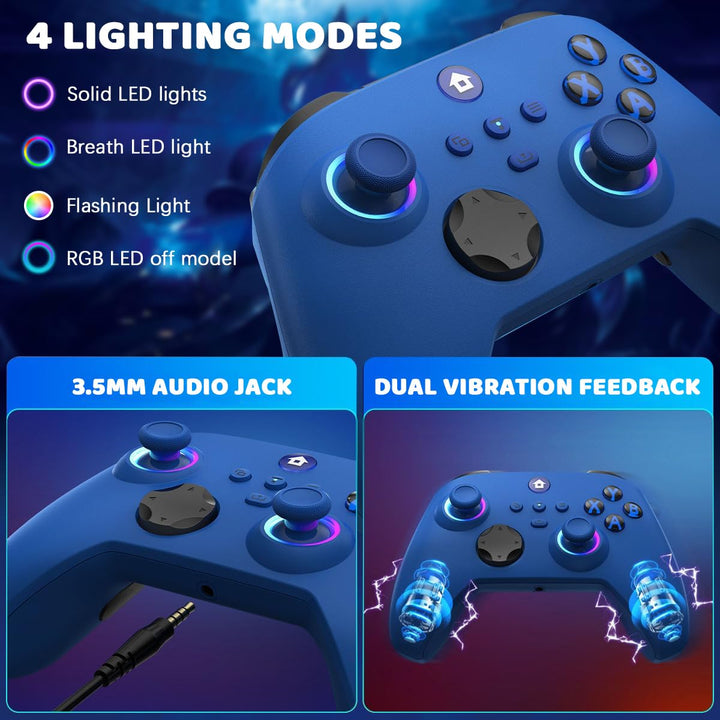 Lampelc Xbox One Controller, Xbox Wireless Controller für Xbox Series X&S/Xbox One/Elite/Windows 7/8