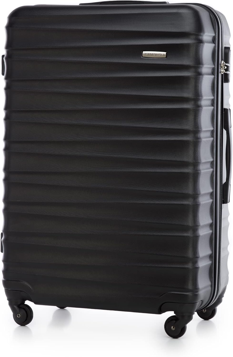 WITTCHEN Reisekoffer Rollkoffer Trolley Grosser Koffer Handgepäck Hartschale aus ABS mit 4 Spinner-R