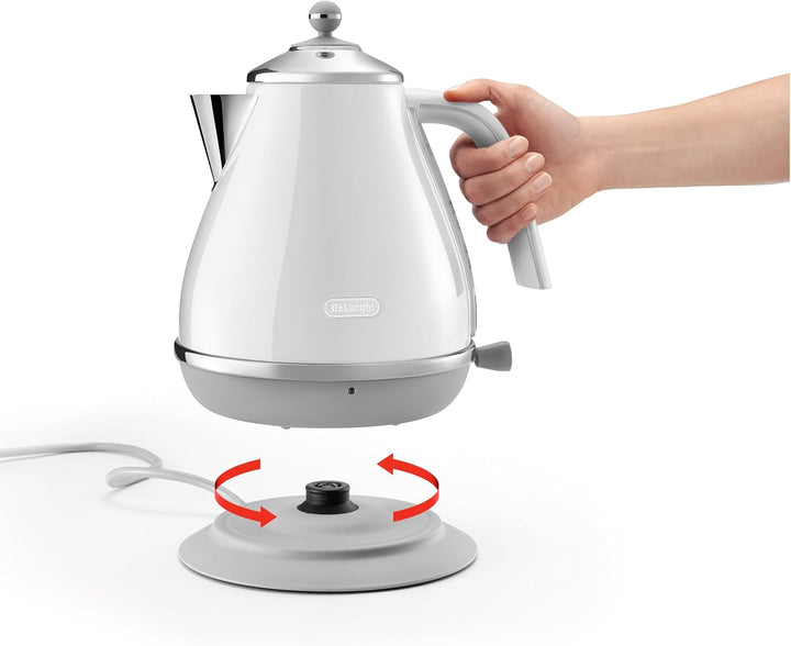 De Longhi KBOC 2001.W Icona Capitals Wasserkocher, 1,7 L