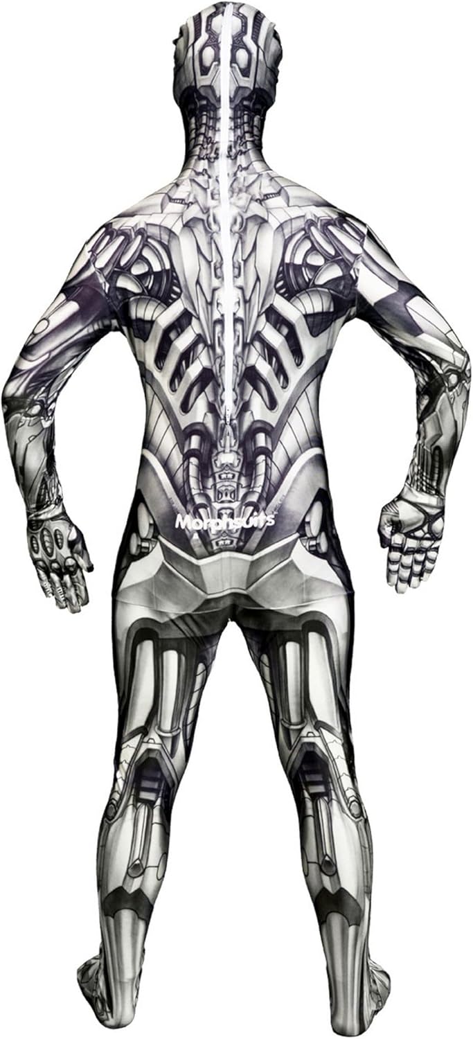 Morphsuits MLMADM Roboter Kostüm Erwachsenenkostüme, M, M Roboter