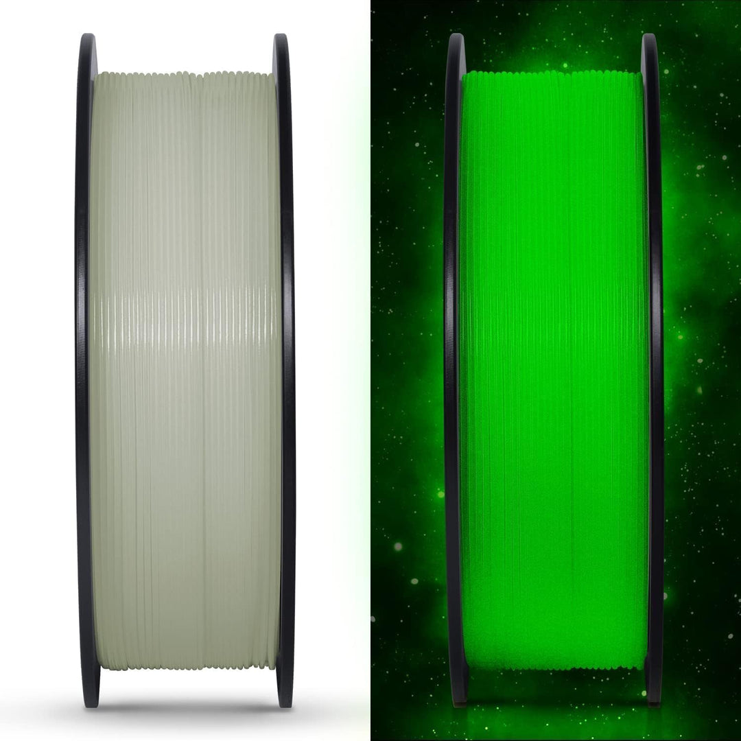 GIANTARM Leuchtet PLA Filament 1,75 mm,Glow In The Dark, Massgenauigkeit: ±0,02 mm, 3D-Druck-Filamen