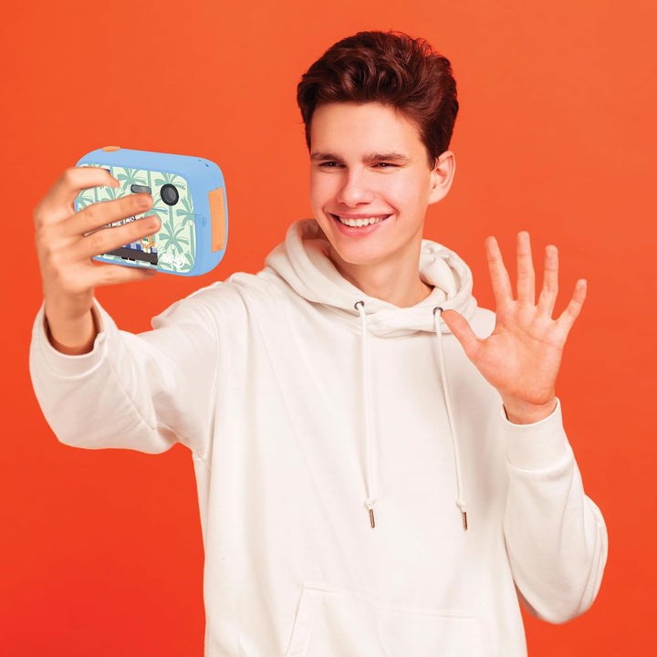 Lexibook, Bluey, Starcam® Print Bluey, HD-Digitalkamera-Set mit Sofortbilddrucker, SD-Karte und Foto