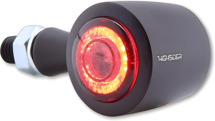 Blinker Highsider Enterprise CNC 3in1 Rücklicht Bremslicht LED