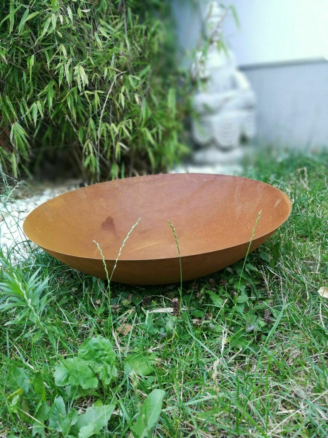 Garten Rost Feuerschale Rost Pflanzschale Edelrost 40cm 0,88mm H12cm 032129