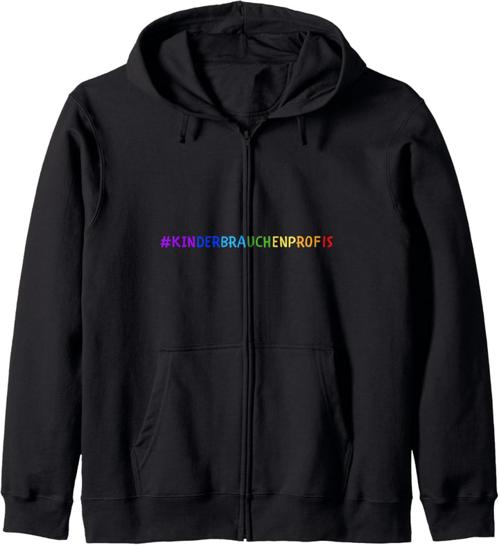 #kinderbrauchenprofis Kinder Brauchen Profis Kindergarten Kapuzenjacke