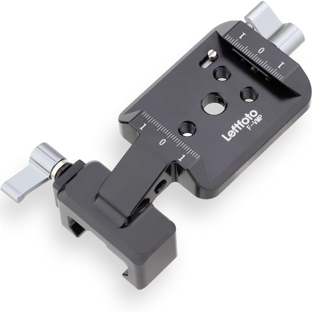LEFTFOTO Vertikale Halterung Kardanplatte,Vertikale Halterung für DJI Gimbal,Gimbal Clamp für DJI RS