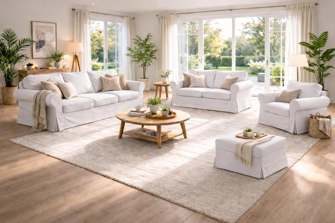 Good Life Die Ektorp 3 Sitz Sofa-Abdeckung Ersatz ist nach Mass für Ektorp-Sofa-Abdeckung, A Ektorp