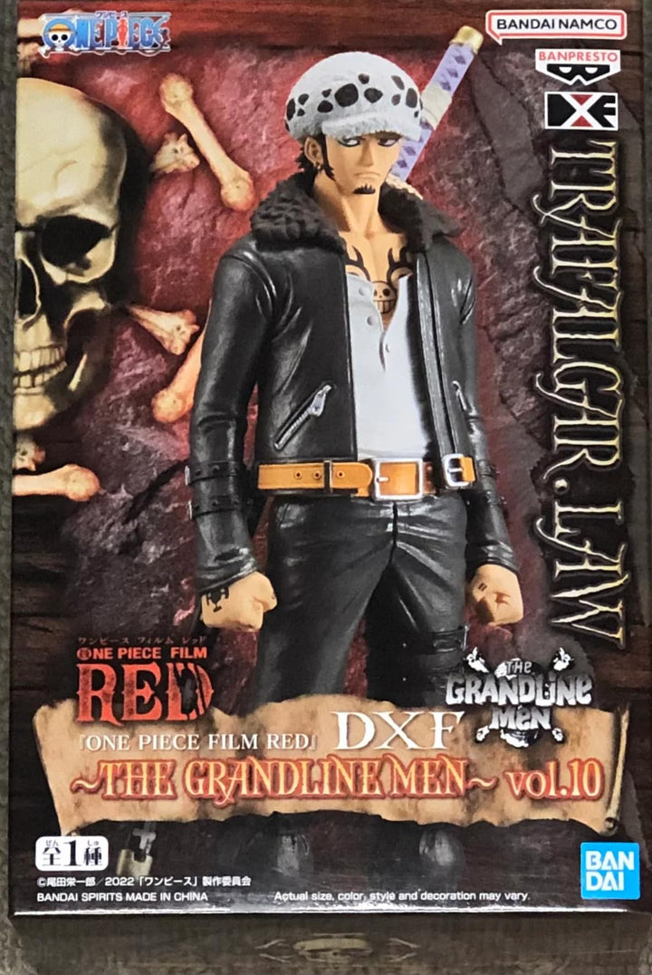 Banpresto - Trafalgar One Piece Film Red, Dxf The Grandline Men Volumen 10, 17 cm, BP19283, Mehrfarb