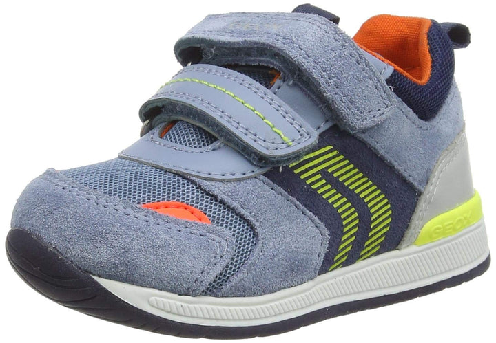 Geox Baby-Jungen B Rishon Boy B Erste Schritte 20 EU Dk Sky Navy, 20 EU Dk Sky Navy