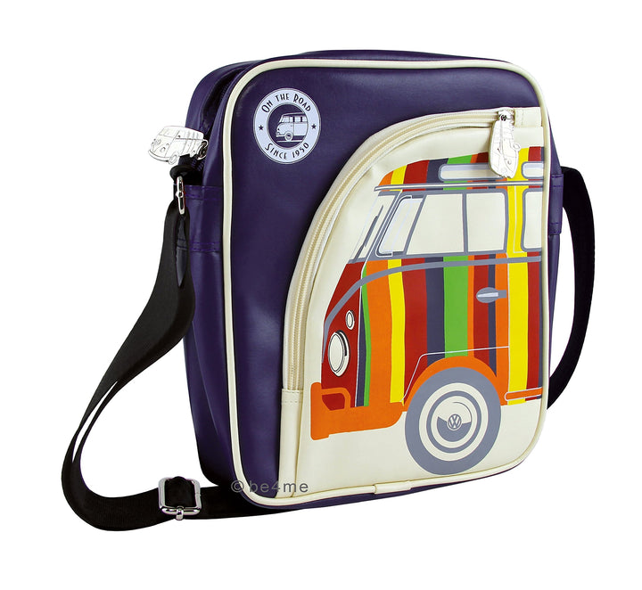 BRISA VW Collection - Stylishe &amp; coole Volkswagen Retro/Vintage Schulter-Tablet-Umhänge-Reise-Tasche