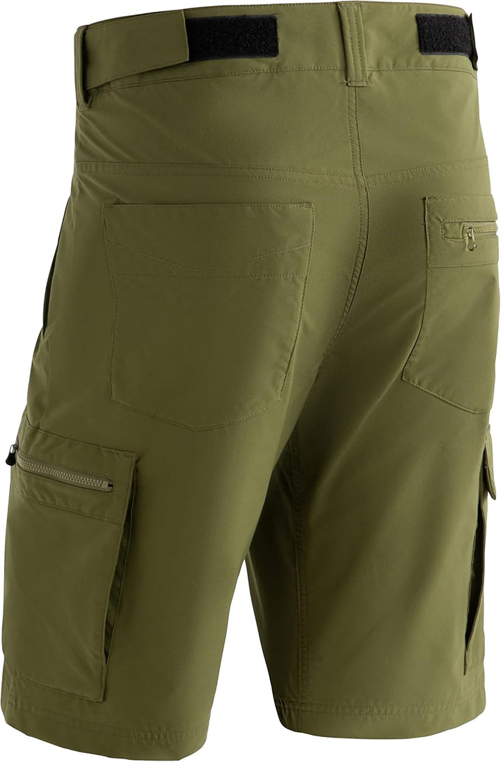 Maier Sports Herren Wander-Shorts Fenit Short M 52 Grün, 52 Grün