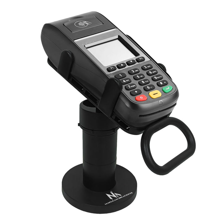 Maclean MC-819 Kartenterminal-Halterung für POS-Geräte | 90° drehbar, Neigungsverstellung +45° bis -