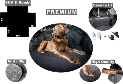 fixcape Doggy Komfortable Kombi SUV Schutzmatte Hundedecke Kofferraumschutz Kofferraumdecke Schondec