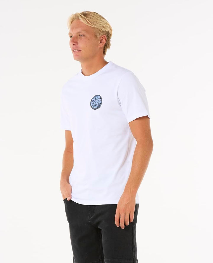 Rip Curl Herren Wettie Passage Icon T-Shirt Wettie Passage Icon T-Shirt S Weiss 251, S Weiss 251