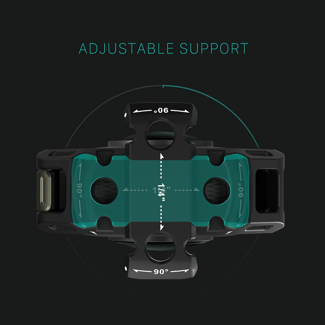 Tilta Voller Kamerakäfig kompatibel mit Insta360 X3 mit drehbarer Unterstützung, Kaltschuh-Empfänger