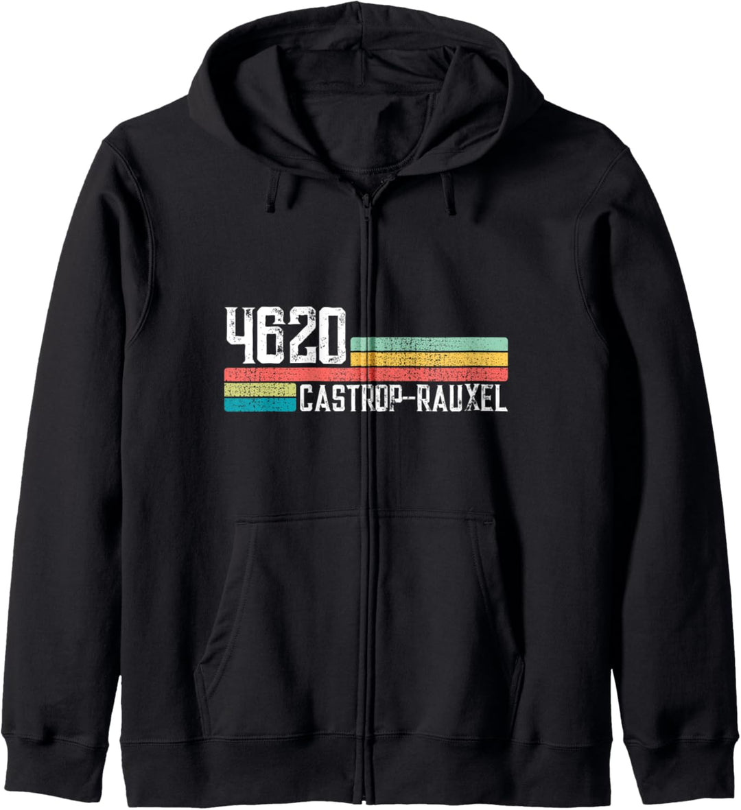 4620 Castrop-Rauxel Retro Alte PLZ Vintage Schild Kapuzenjacke