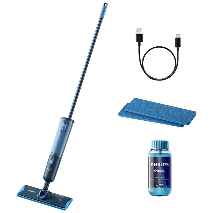 Philips OneUp 3000 Series elektrischer Wischmopp - 2X sauberere Böden², 2X schnelleres Wischen, kabe