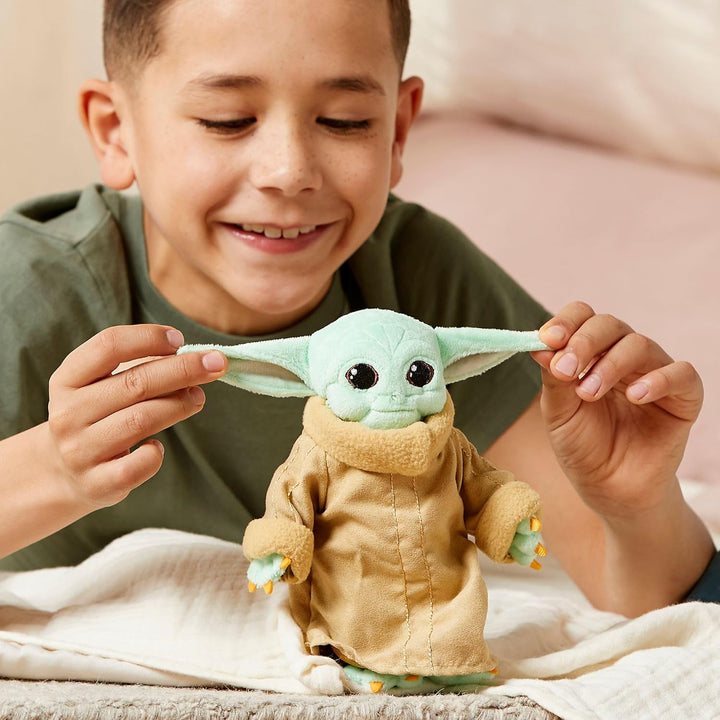Disney Store Offizielles Grogu Kleines Kuscheltier - Star Wars: The Mandalorian - Grogu - Mini Bean