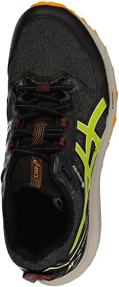 ASICS Herren Gel-Sonoma 7Sneaker 42.5 EU Schwarz Grau Neongrün, 42.5 EU Schwarz Grau Neongrün