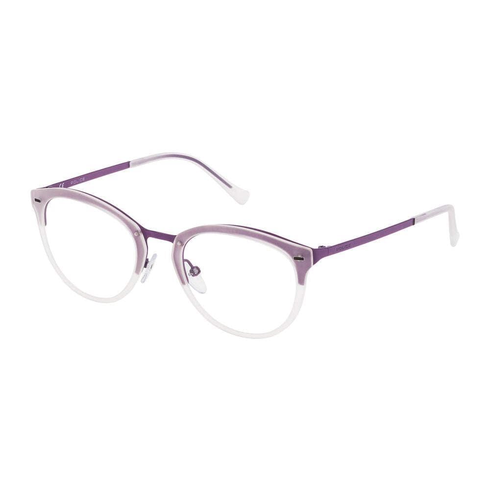 Police Unisex Vpl2835008nv Sunglasses, Shiny Lilac Pastel, 50