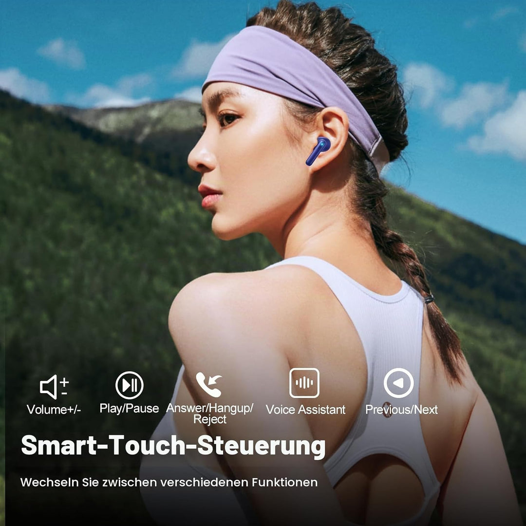 KI Kopfhörer Übersetzer, 42Std Bluetooth 5.4 Sprachübersetzer Kopfhörer mit 164 Sprachen, 7 Übersetz