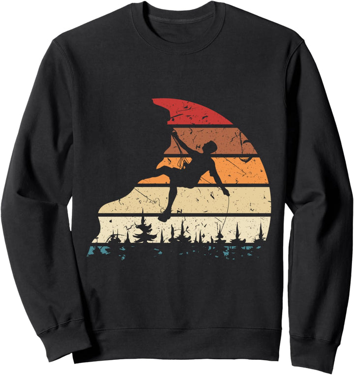 Vintage Rock Climbing Sweatshirt