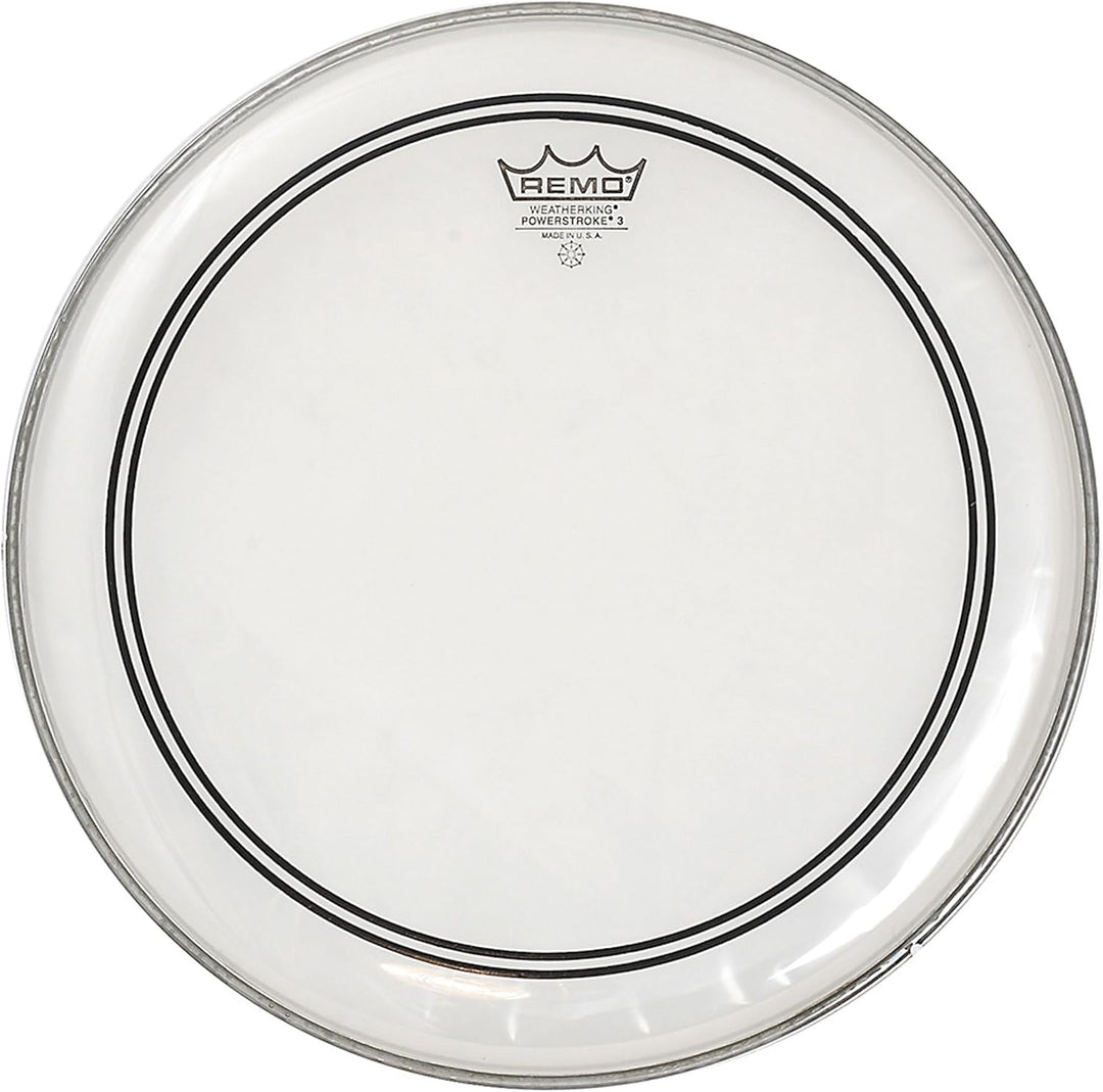 Remo-Powerstroke-P3-Trommelfell Powerstroke P3 Clear, Top Clear Dot, Tom/Snare 14 Inches Powerstroke