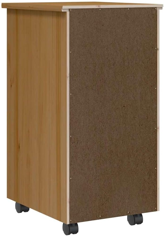 Gecheer Rollschrank mit Schubladen, Kommode, Schubladenschrank, Schreibtischschrank, Aktenschrank, B