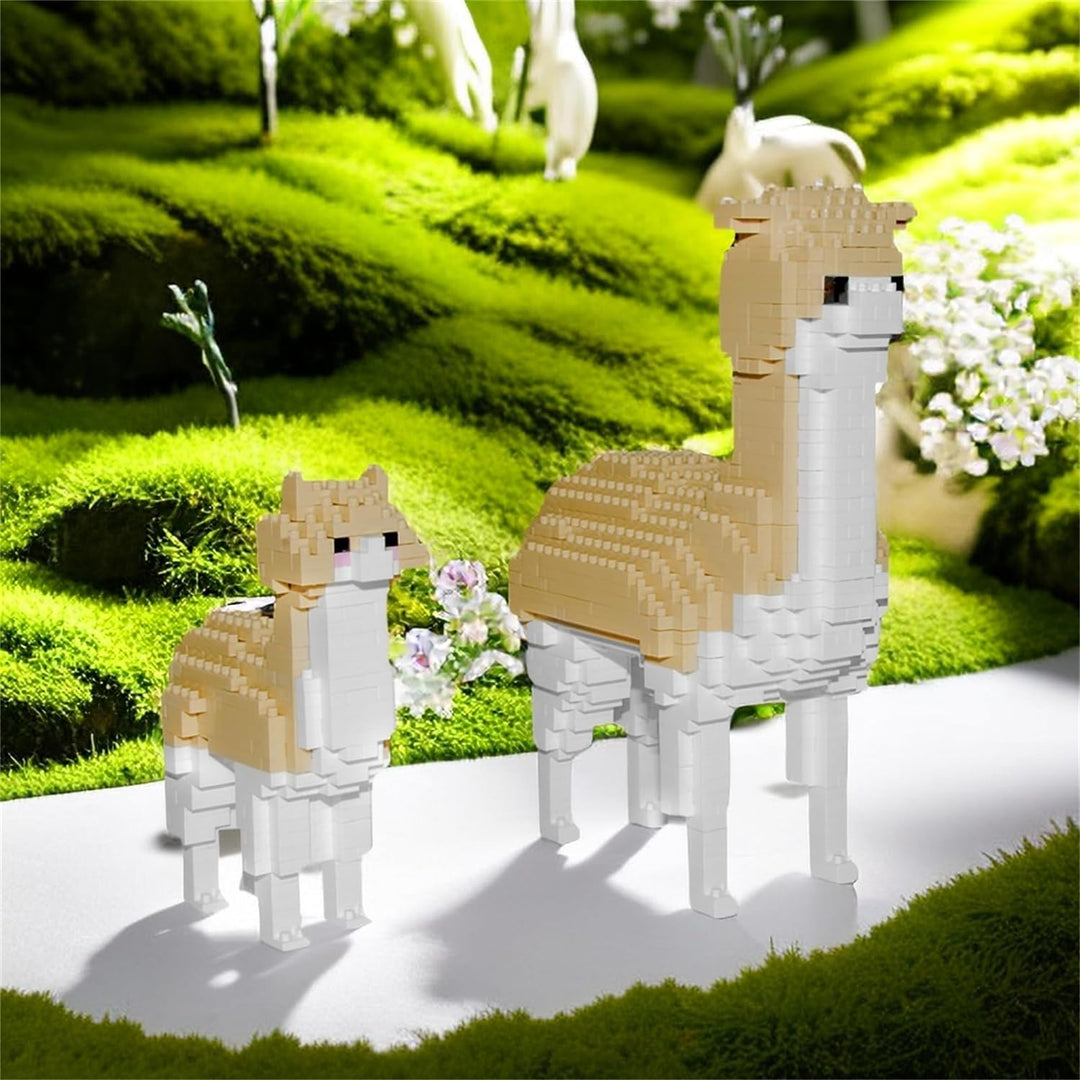 Larcele 1258 Stücke Mikro Bausteine Spielzeug Kit, Mini Bricks Bauen Bauklötze Satz KLJM-07 Mehrweg