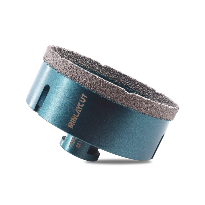 MINLAYCUT Diamant Fliesenbohrer 100mm M14 Diamant Lochsäge Fliesen für Porzellan Fliese Keramik Gran